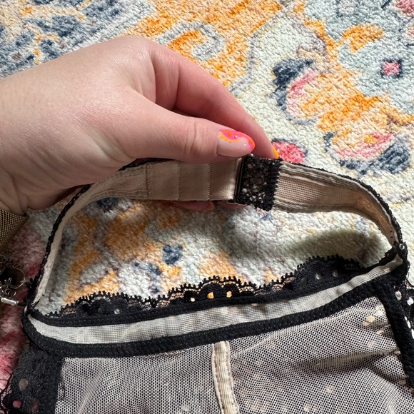 NWT Victoria’s Secret unlined  Demi bra 34D black lace - Picture 6 of 6